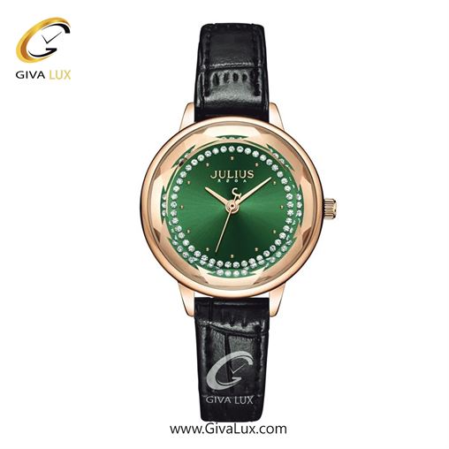 ساعت مچی اورجینال جولیوس زنانه رزگلد | سبز | نقره ای | کد رفرنس JA-1355C JA-1355D.jpg