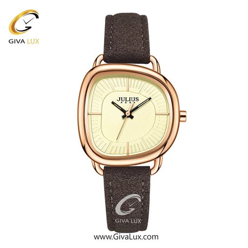 ساعت مچی اورجینال جولیوس زنانه رزگلد | طوسی | زرد | کد رفرنس JA-1393B JA-1393C.jpg